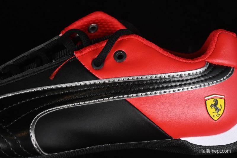 Puma Sparco Future Round Toe Lace-Up Low-Top Lifestyle Casual Shoes in Leather and Fabric - 307889-03