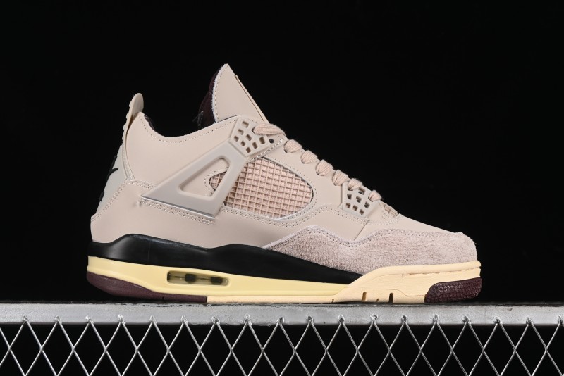 Nike A Ma Maniere x Air Jordan 4 Retro "Fossil Stone" - FZ4810-200