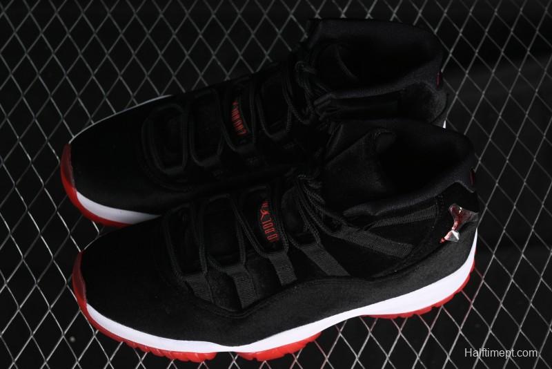 Nike Air Jordan 11 Retro Bred Velvet Basketball Shoes - DB5457-061