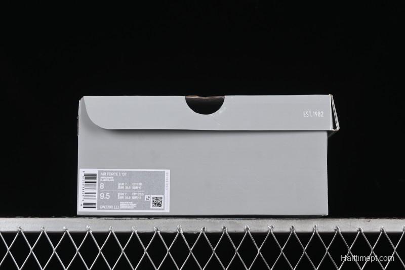 Nike Air Force 1 '07 Low Kaws Bear Collaboration Casual Sneakers - CW2288-111