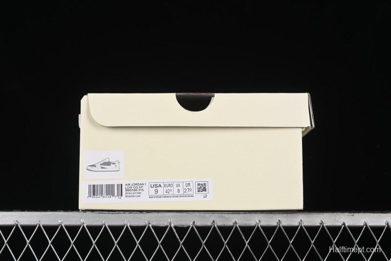Nike Travis Scott x Fragment Design x Air Jordan 1 Low OG SP Casual Sneakers - BB6588-31