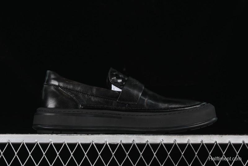 ECCO London Series 2024 New Leather Business Driving Loafers - 63663701001