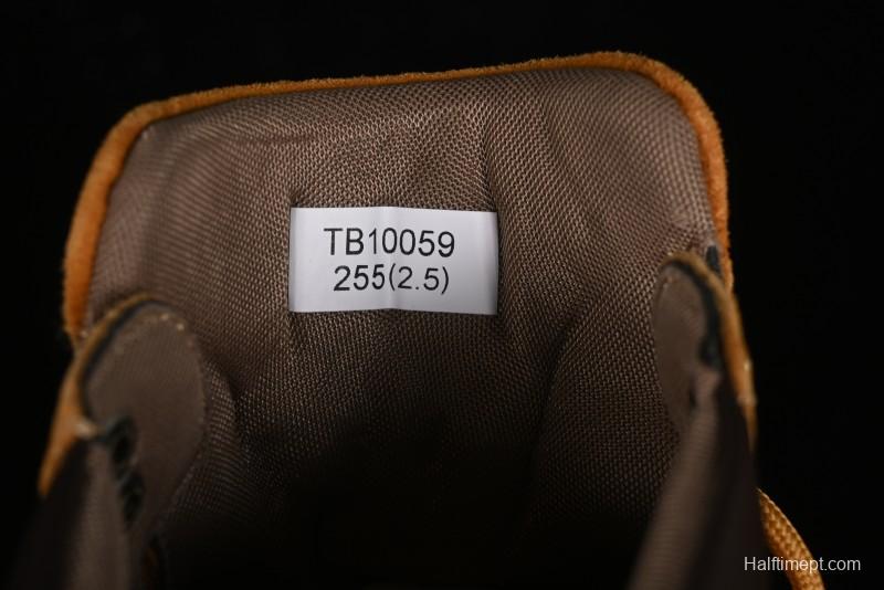 Timberland Outdoor Mid-Top Casual Martin Boots with Premium Italian Suede Leather - TB10059YELLOW