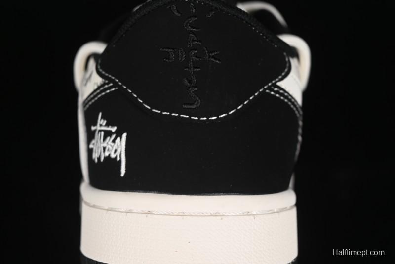 Nike Travis Scott x Fragment Design x Air Jordan 1 Low OG SP AJ1 Sneakers - SJ0086-131