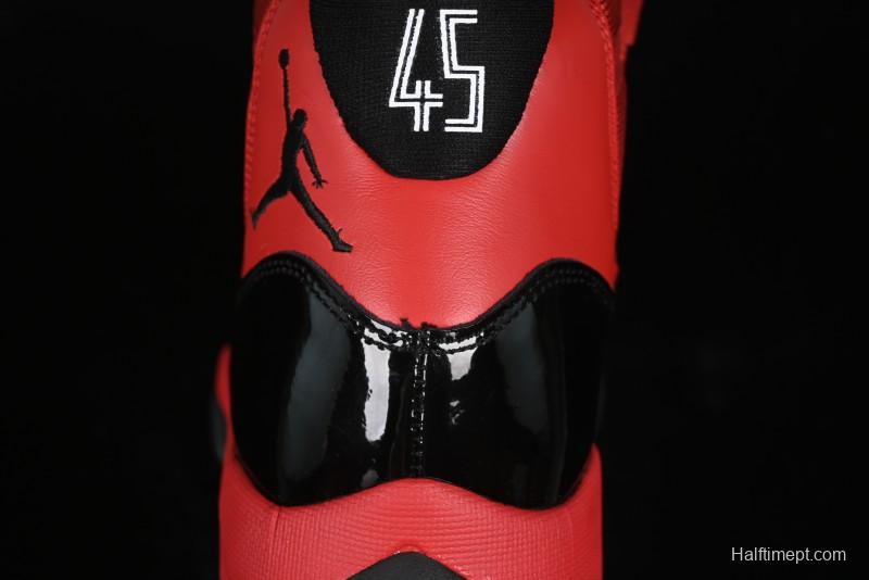 Nike Air Jordan 11 Retro High Top Basketball Shoes in Black/Red - CT8012-600