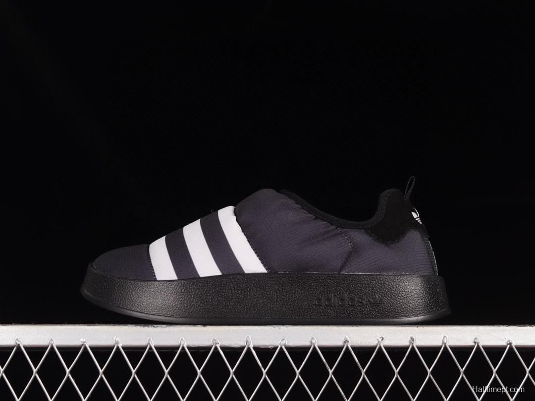 Adidas Ruffylette GY4559 Winter Slip-On Board Shoes with Warm Lining