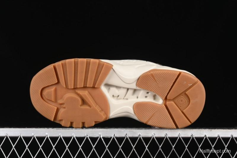 New York Yankees MLB Bigball Chunky Embo Monogram Thick Sole Sandals - 3ASHBEM4N50IVS