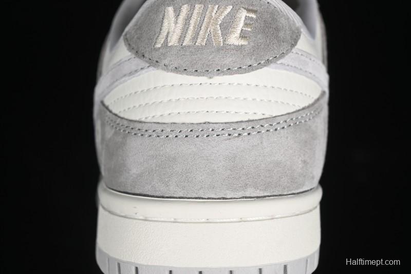Nike SB Dunk Low BAPE Collaboration - Grey Pig 8th Anniversary Custom Low-Top Casual Skate Shoes - CH6336-226