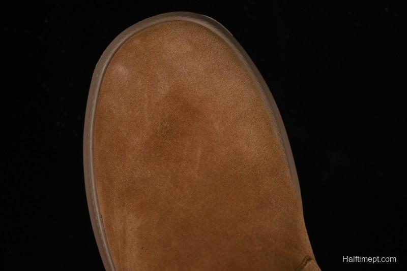 UGG Burleigh Chelsea Winter Snow Boots for Men with Lightweight Anti-Slip Sole and Genuine Wool Leather - 1152050