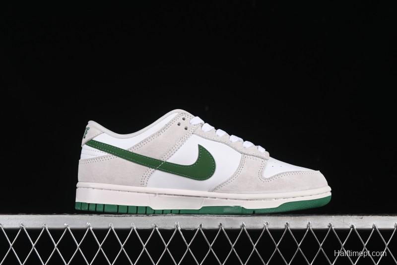 Nike SB Dunk Low Anniversary Customized Casual Sneakers with Green Swoosh - KK1888-013
