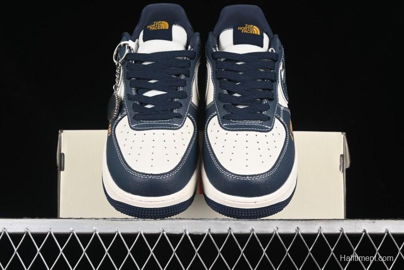 Nike Air Force 1 '07 Low The North Face x CDG Dark Blue Casual Sneakers - KK1988-014