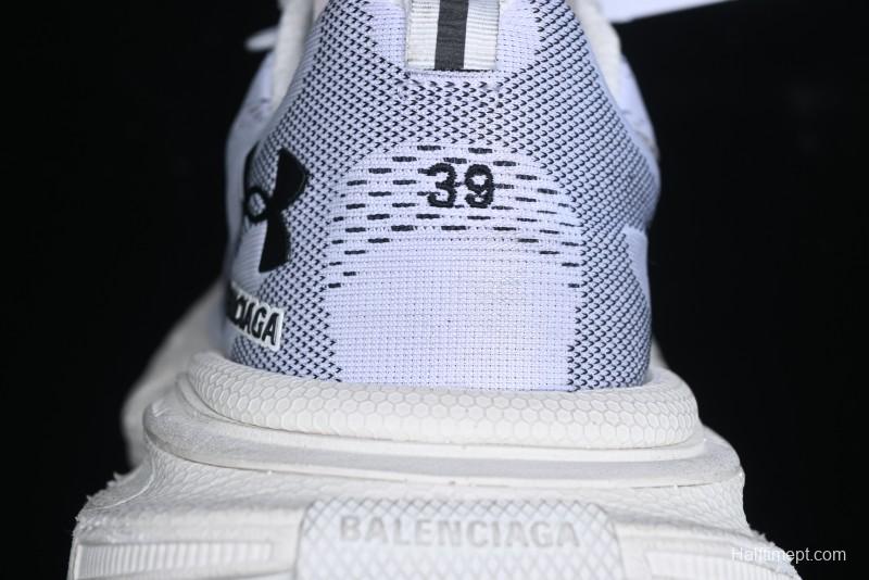 Under Armour Balenciaga 3XL Sneakers Low-Top Retro Chunky Sole Dad Shoes - W3XUA9010