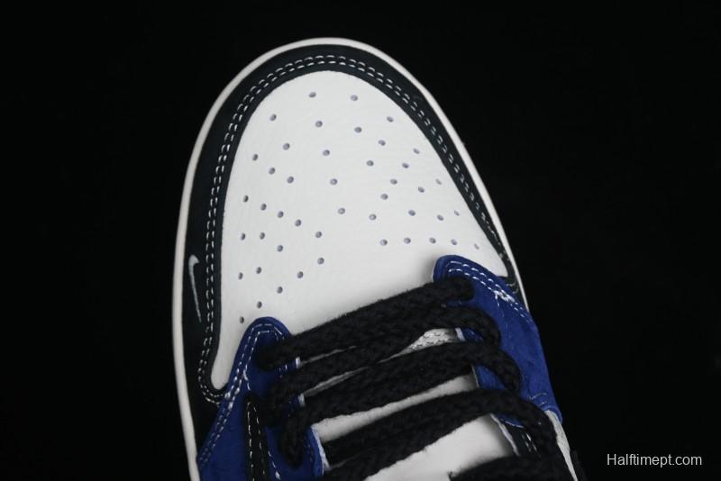 Nike Travis Scott x Fragment Design x Air Jordan 1 Low OG SP AJ1 Low Top Casual Sneakers - SJ2068-126