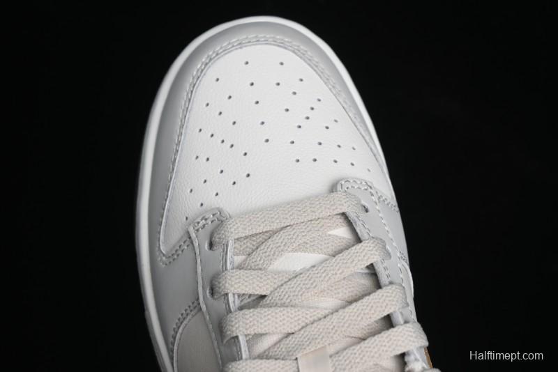 Nike Dunk Low SB Casual Sneakers in Phantom/Khaki - FJ4188-001