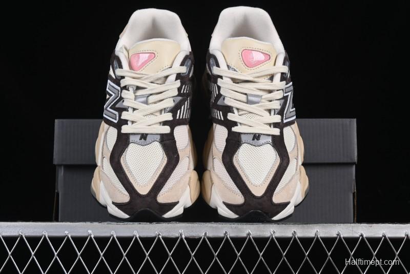 New Balance NB9060 Series Retro Casual Running Shoes with ABZORB Cushioning - U9060FLP