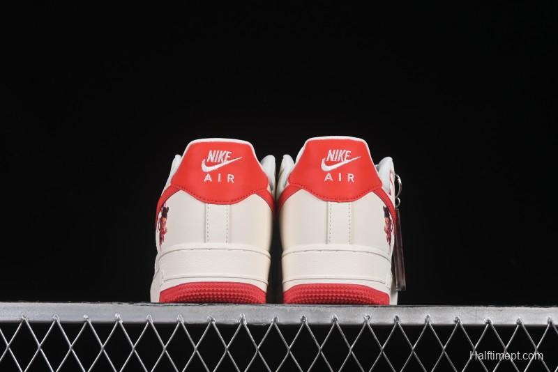 Nike Air Force 1 '07 Low Nezha Collaboration Demon Pill Low-Top Casual Sneakers - XZ6188-199