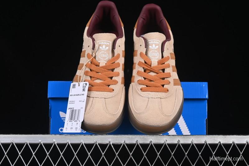 Adidas Originals Gazelle Indoor JH5412 Retro Casual Slip-Resistant Wear-Resistant Low-Top Sneakers