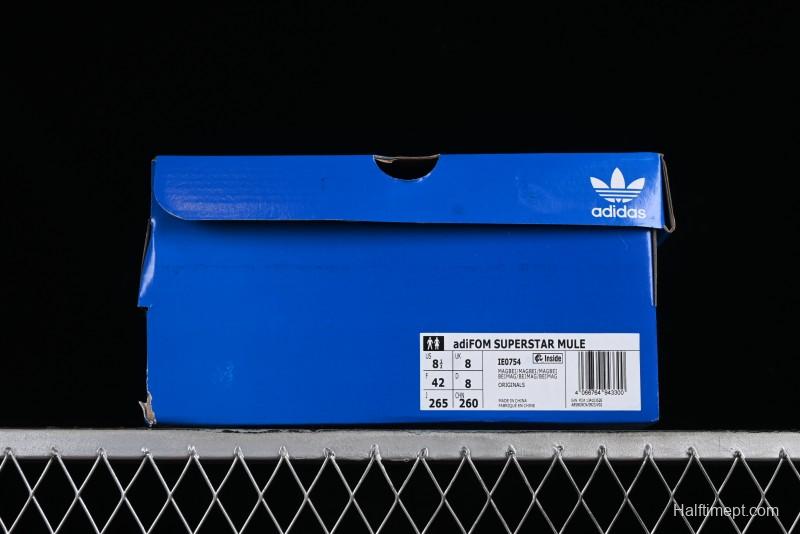 Adidas Originals AdiFOM Superstar Mule Slip-On Comfort Foam Sandals - IE0754