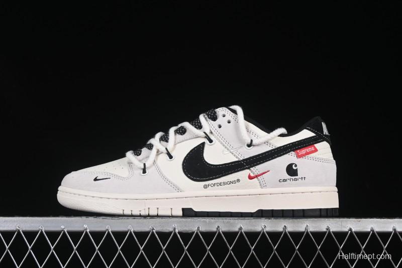 Nike SB Dunk Low Dior Collection Anniversary Customized Low-Top Casual Skate Shoes - YX5066-238