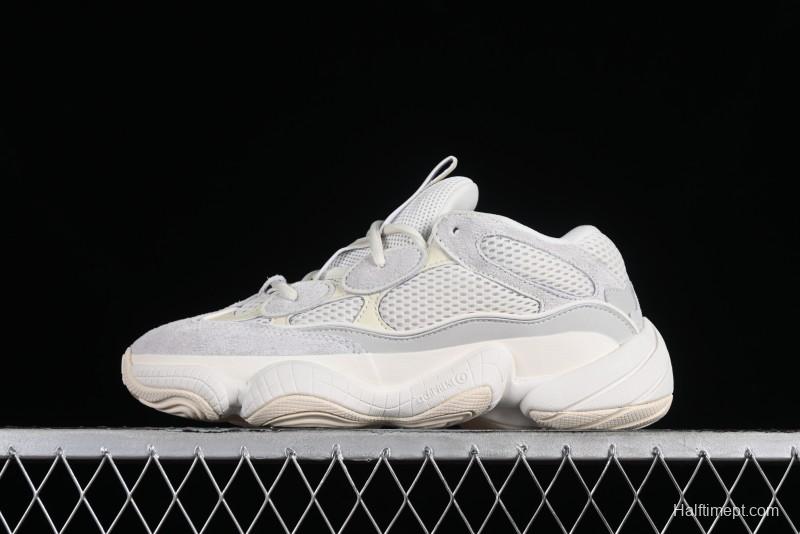 Adidas Yeezy 500 Bone White Casual Running Shoes - FV3573