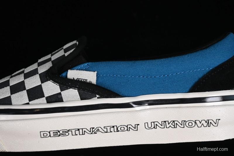 Vans Slip-On x Liberaiders Origami Checkerboard Low-Top Casual Sneakers - VN000V0SAPK