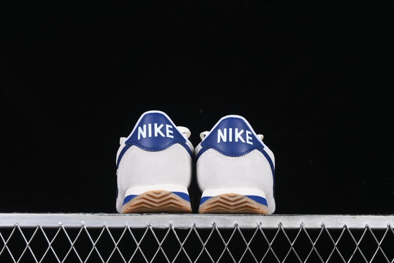 Nike Classic Cortez Leather Retro Running Shoes - FQ8108-110