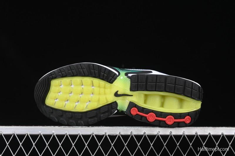 Nike Air Max Dn 2024 Running Shoes with Quad Air Cushion and Foam Midsole - FB8987-004