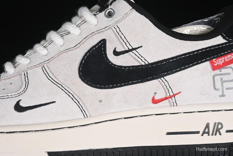 Nike Air Force 1 '07 Low Champion Collaboration Triple Swoosh Low-Top Casual Sneakers - SJ6698-021