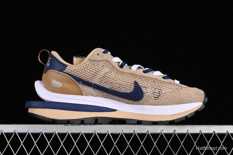 Nike Sacai VaporWaffle 3.0 Deconstructed Running Shoes with Layered Sole - CV1363-102