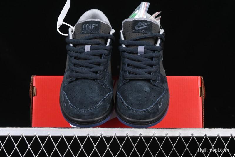 Nike Division Street Dunk Low "Oregon Black" Hidden Colorway Low-Top Casual Sneakers - HV1470-001