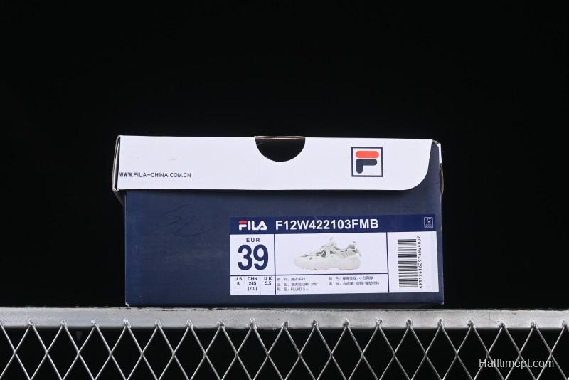 Fila Fusion Retro Mars Running Shoes with Lace-Up Design and Cushioned Sole - F12W422103FMB