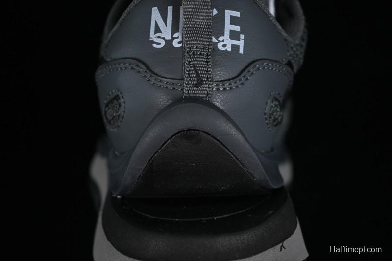 Nike Sacai VaporWaffle 3.0 Deconstructed Sneakers with Overlapping Swoosh and Double Tongue - CV1363-105