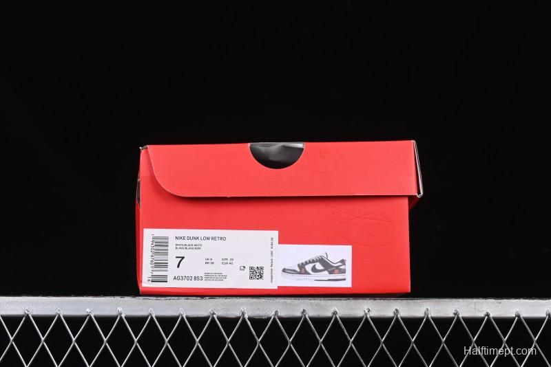 Nike SB Dunk Low UN Collaboration Year of the Snake Limited Edition Dual-Tone Black Snake Anniversary Custom Low-Top Casual Skate Shoes - AG3702-853