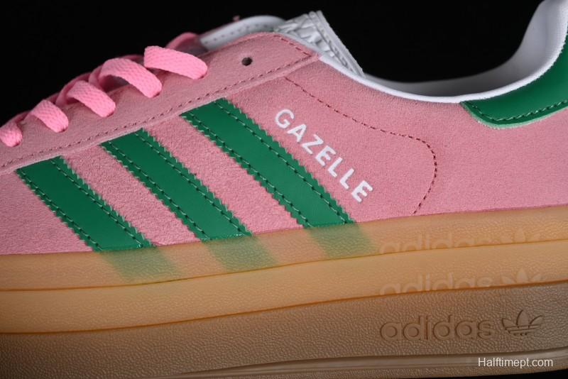 Adidas Originals Gazelle Bold IE0420 Low-Top Slip-Resistant Wear-Resistant Casual Sneakers - IE0420