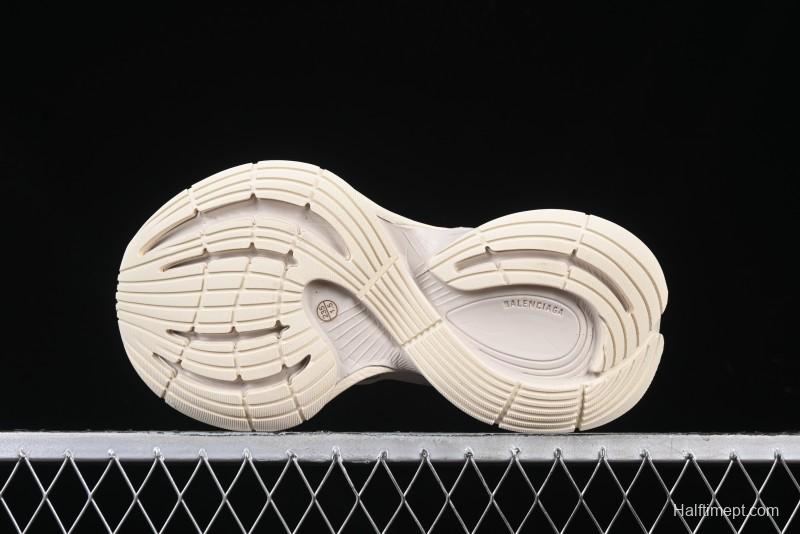 Balenciaga Circuit Lightweight Distressed Print Round-Toe Fashion Casual Sneakers - WFLGY2000