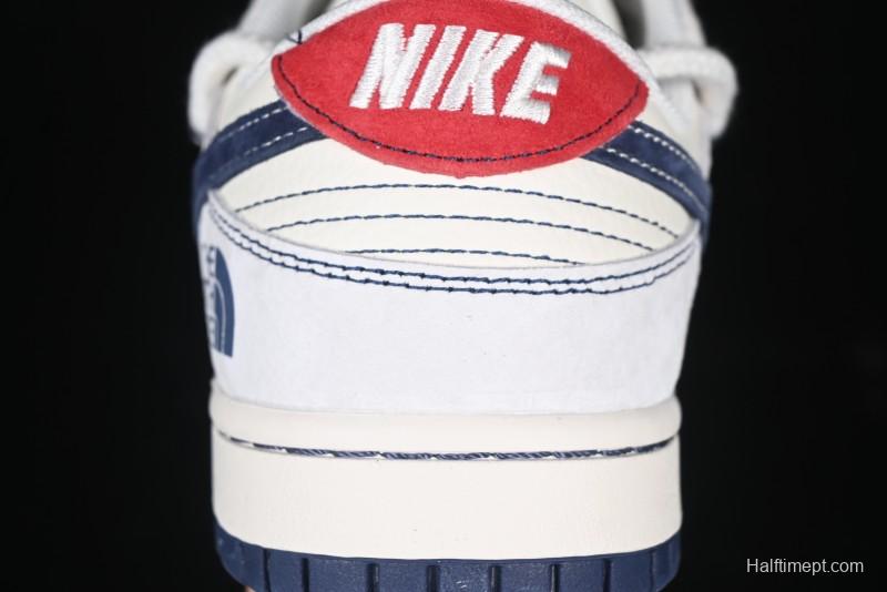 Nike SB Dunk Low The North Face x Supreme Anniversary Custom Low-Top Casual Sneakers - YX5066-232