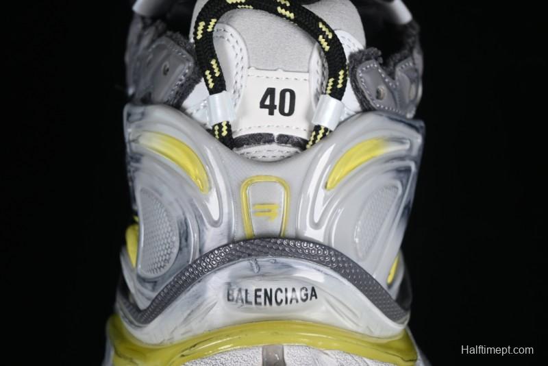 Balenciaga Runner Kith Four Color Retro Casual Sneakers - W3RMU1279