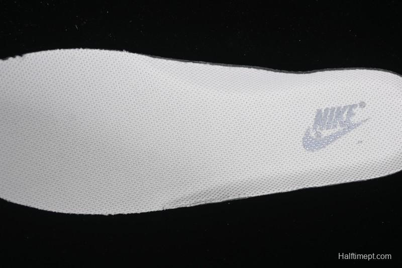 Nike Air Force 1 '07 Low Stussy Collaboration Grey Swoosh Casual Sneakers - HH7518-041