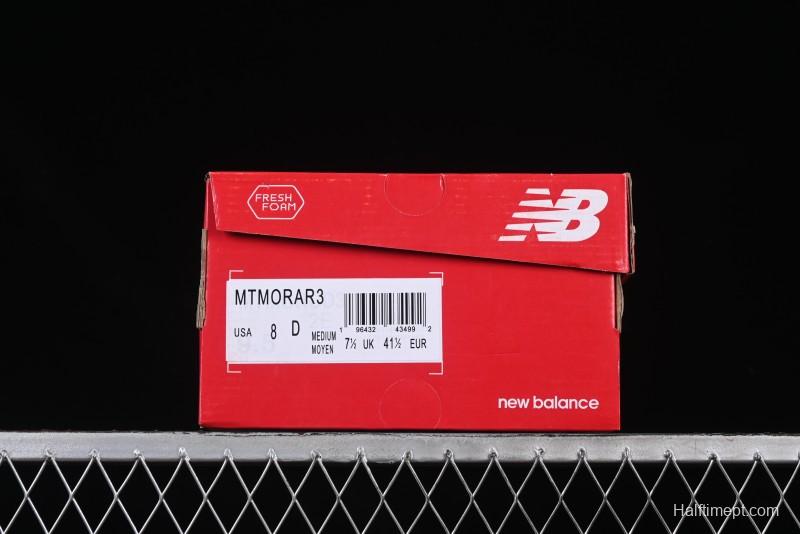 New Balance Fresh Foam X More V3TDS Low-Top Running Shoes with Durable Anti-Slip Design - MTMORAR3