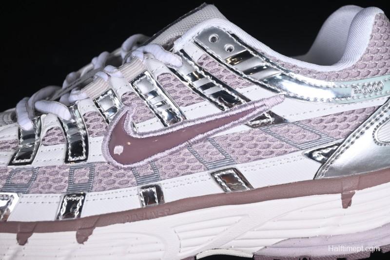 Nike P-6000 Metallic Chrome Runner - Sleek & Stylish Performance Sneakers