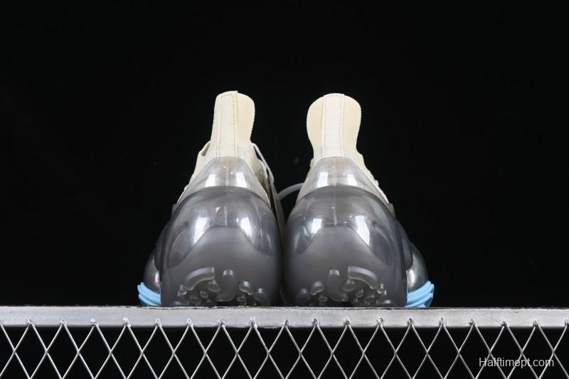 Grounds Big Bubble High Platform Sneakers Transparent Blue - AJE5