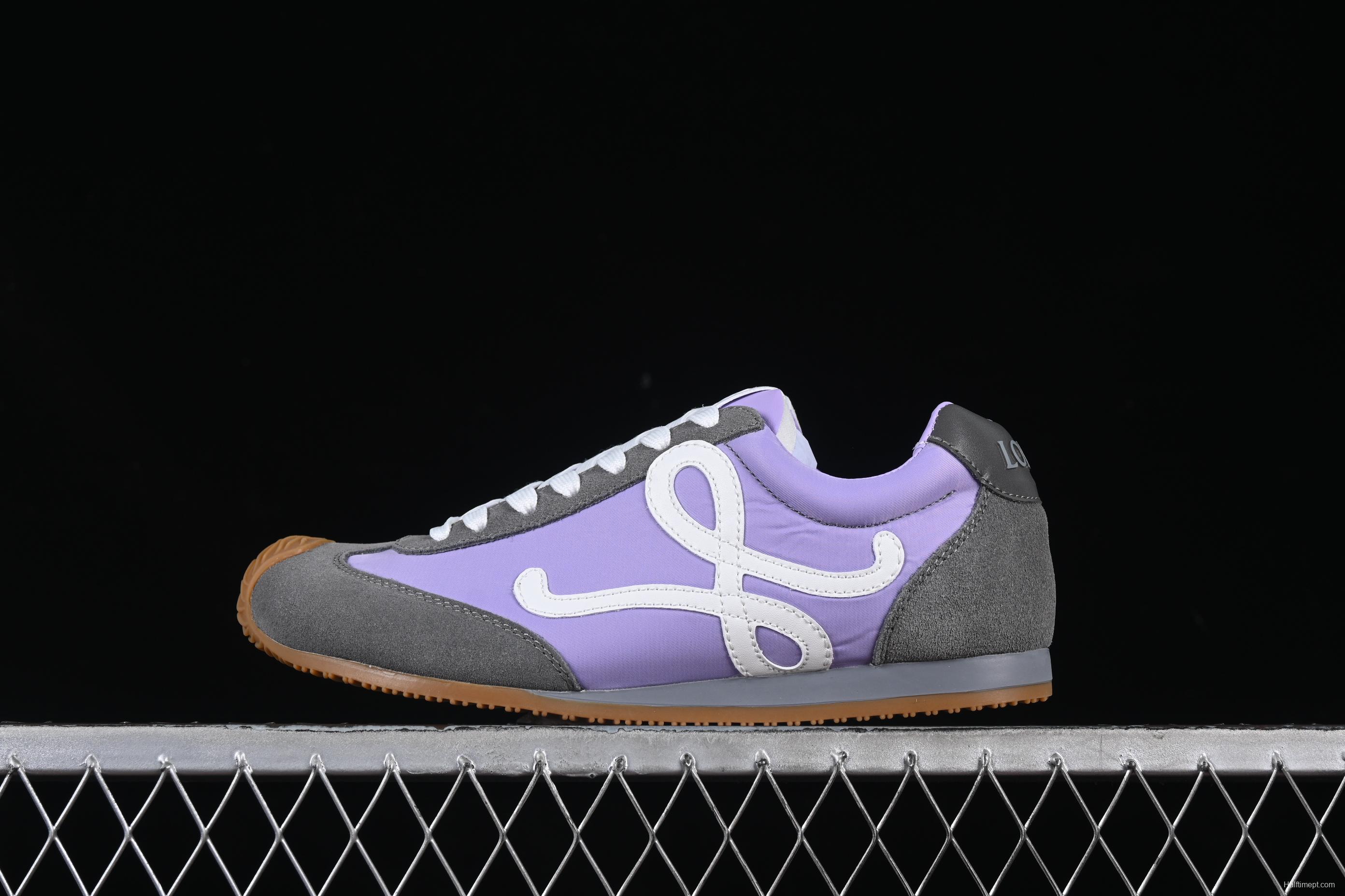 Loewe Ballet Runner 2.0 Sneakers Retro Style Lightweight Casual Shoes - PURPLE