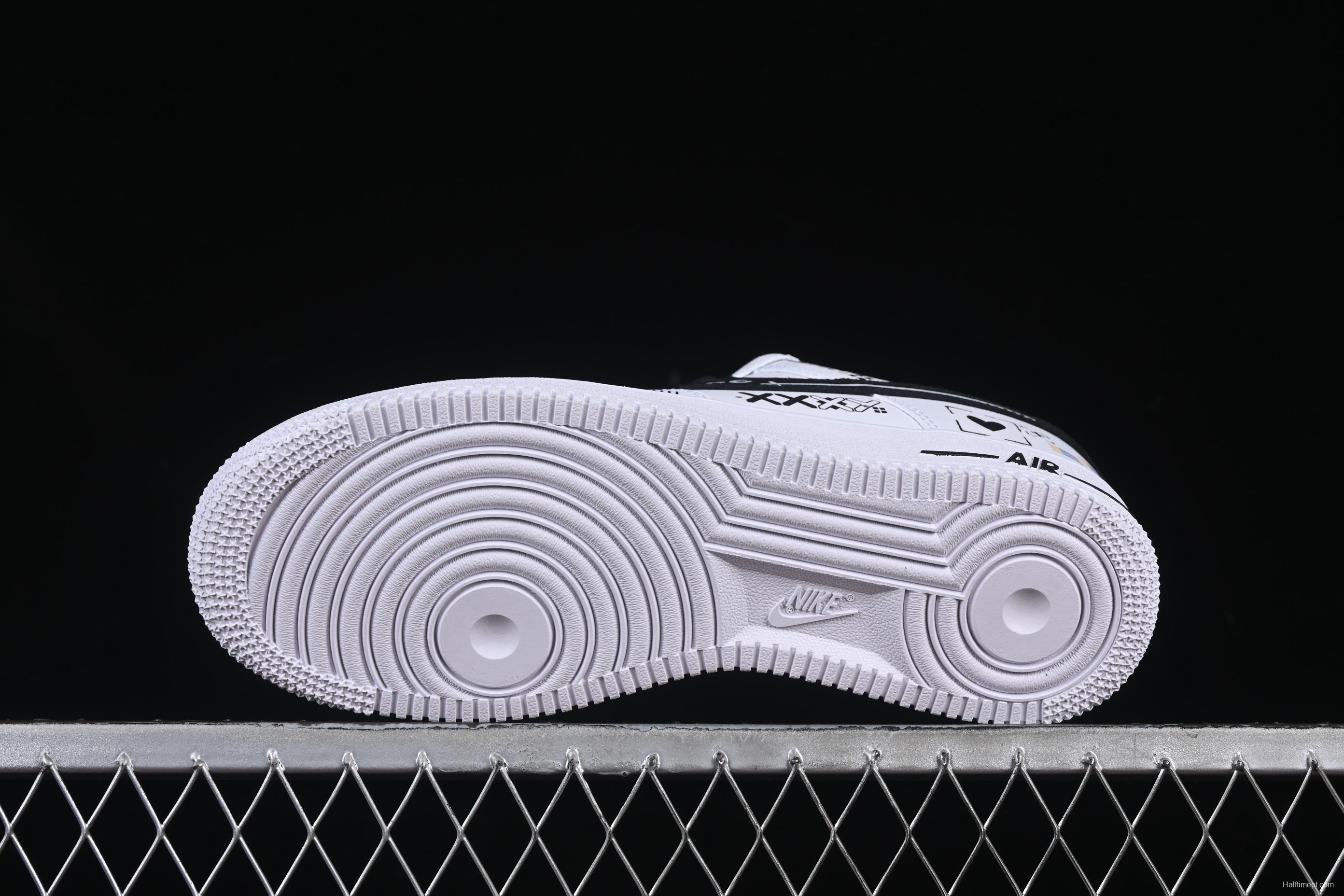 Nike Air Force 1'07 Low Print Collection Casual Sneakers - ZH0316-068