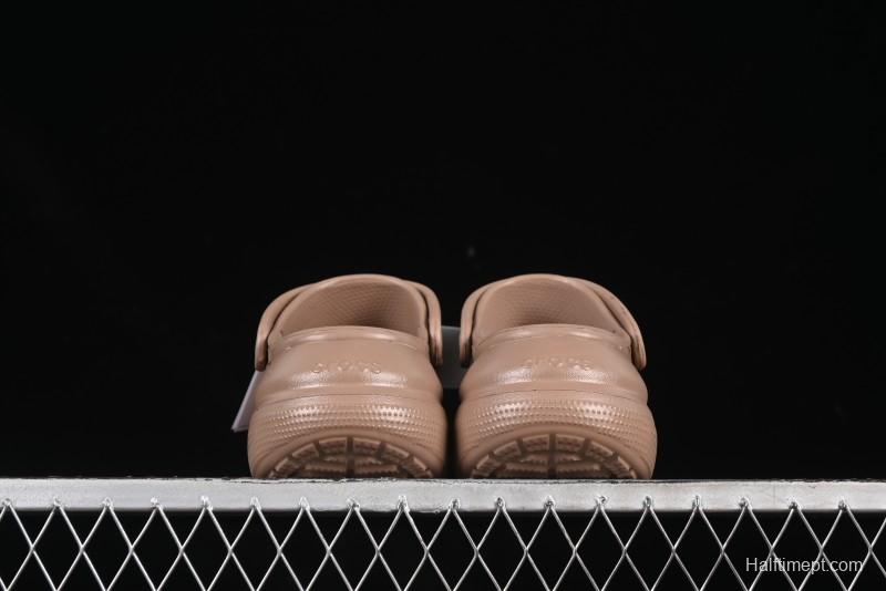 Crocs Classic Puff Two-Way Summer Sandals with Ventilation Holes - B.D4