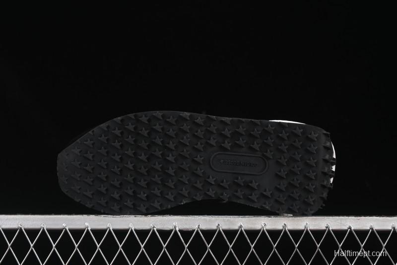 Golden Goose Marathon Comfortable Low-Top Lifestyle Sneakers in White Black - H8D4