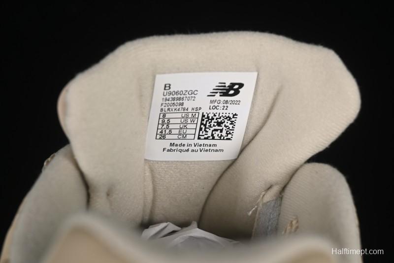 New Balance 9060 Retro Casual Running Sneakers with ABZORB Cushioning Technology - U9060ZGC