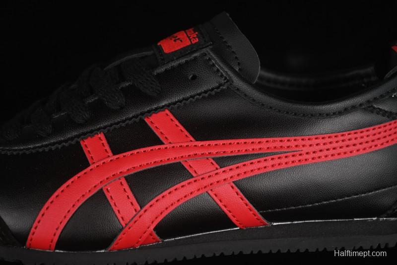 Onitsuka Tiger Mexico 66 Low-Top Leather Sneakers for Casual Running - 1183C102-004