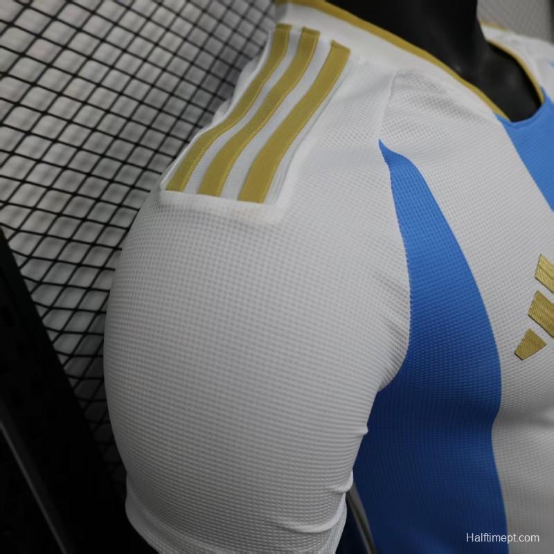 Player Version 2025 Argentina Home Jersey