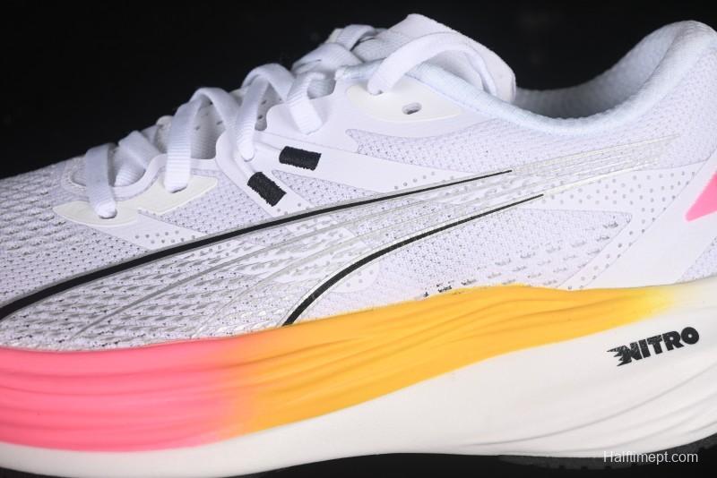 Puma Deviate Ntro 3 Comfortable Anti-Slip Wear-Resistant Low-Top Casual Running Shoes - 378450-04