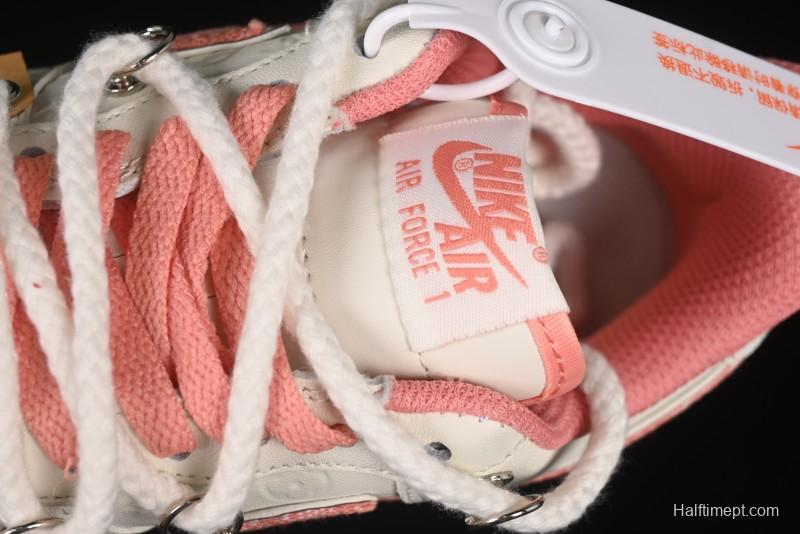 Nike Air Force 1'07 Low x Capybara "Pour milkBape" Casual Sneakers - LV0506-880